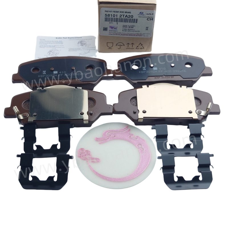 58101-2TA20	PAD KIT-FRONT DISC BRAKE
