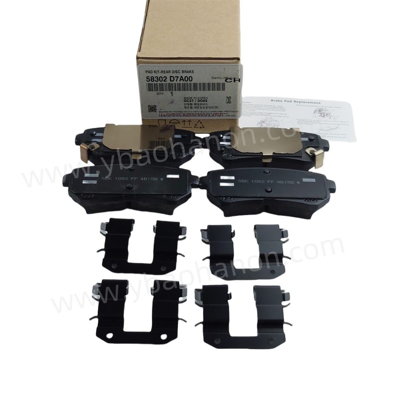 58302-D7A00 PAD KIT-REAR DISC BRAKE